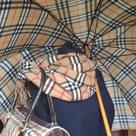 Burberry Accessories - Burberry Nova Check Umbrella